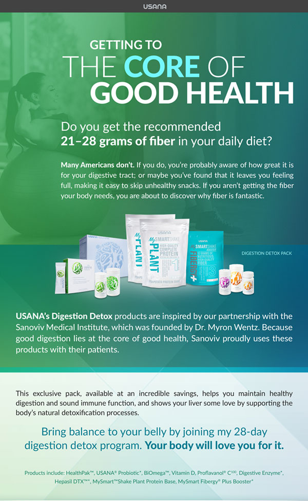 USANA Digestion Detox Program