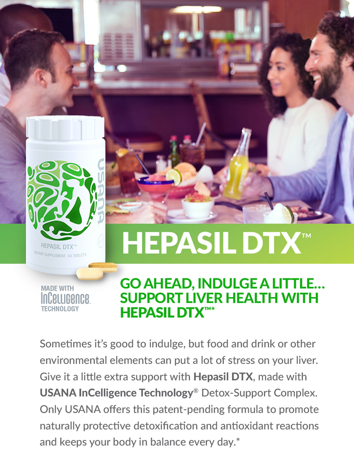Hepasil DTX™: Go Ahead, Indulge a Little!