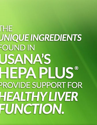 The Unique Ingredients Found in USANA's HEPA Plus® Provide Support for Healthy Liver Function.